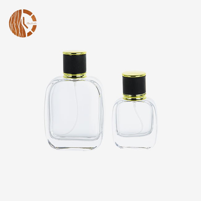 100ml Refillable Diamond Pattern Glass Fragrance Bottle